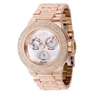 Relógio feminino Invicta Subaqua 0,93 quilates com diamante e mostrador madrepérola , ouro rosa 39008