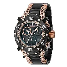 Relógio Feminino Invicta Gladiator com Mostrador em Madrepérola, Ouro Rosa, Preto 41108