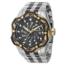 Relgio Ripsaw Automtico Masculino - 56mm. Ao. Preto 44108