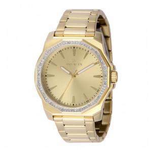 Relógio Masculino Invicta Speedway 42mm Dourado 49108