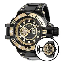 Relógio Masculino Analógio Automático 54mm, Invicta Jason Taylor 40408, Preto