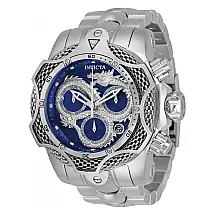 Relógio Masculino Invicta Reserve Venom Swiss Ronda Z60 FE Caliber 52,5mm, Aço 31508