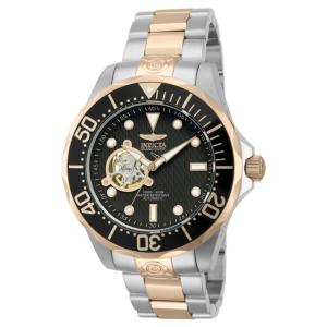 Relógio Masculino Automático Pro Diver, Invicta ZG 13708, Prata e Ouro Rosa