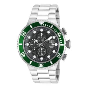Relógio Masculino Pro Diver, Invicta 18908, Prata e Verde