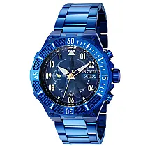 Relgio Masculino Aviador - 50mm. Azul 39908
