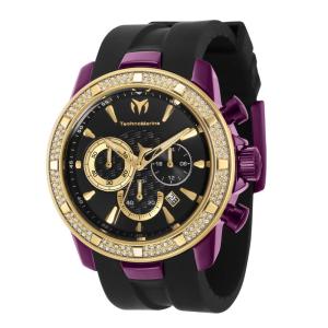 Relgio masculino TechnoMarine UF6 - 45 mm. Preto TM-621018