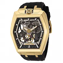 Relógio Masculino Invicta Akula Mecânico com Mostrador Esqueleto 48mm, Preto ZG44018