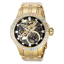 Relógio Masculino Mecânico Objet D Art, Invicta 40118, Dourado