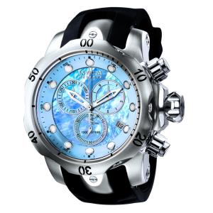 Reserve Venom Swiss Ronda Z60 Calibre Relógio Masculino com Mostrador em Madrepérola - 53,7 mm. Aço. Preto 6118