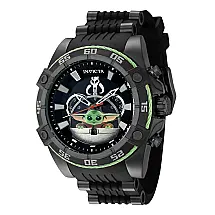 Star Wars The Child Men's Watch - 52mm. Ao. Metal de bronze. Verde 41218