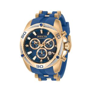 Relógio Masculino Bolt, Invicta ZG31318, Azul e Ouro Rosa