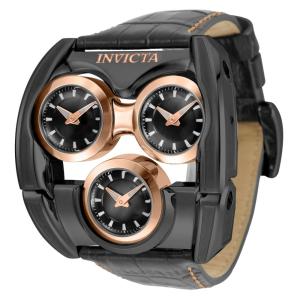 Relgio Masculino Cuadro Swiss Ronda Calibre 756 - 58mm. Preto 35318