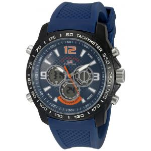 Relógio An Eporte Homem Maclino Analog Digital, U.S. POLO ASSN. US9557, Azul Escuro