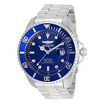 Relógio Masculino Automático Pro Diver, Invicta ZG 35718, Prata e Azul