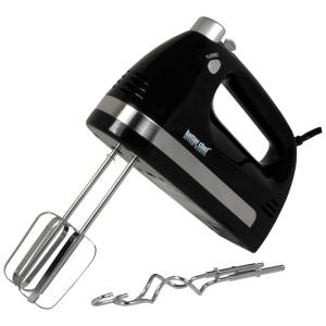 Batedeira de Mão Elétrica com 5 Velocidades e Acessórios em Aço Inoxidável, 250W, 110v, BETTER CHEF IM 821BK, Preto