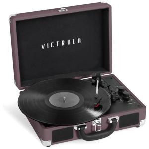 Vitrola Toca Discos 3 Velocidades, sem fio, com USB, 45 RPM, Roxo, 110v, VICTROLA VSC 550BT MAG SDF, Violeta