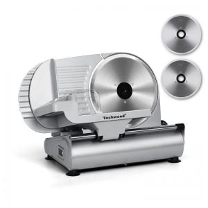 Fatiador de Frios com 2 Lâminas em Aço Inoxidável, TECHWOOD, Prateado