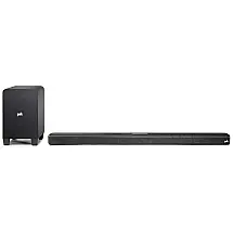 Barra de som Polk Audio Signa S4 3.1.2 com subwoofer sem fio, Dolby Atmos, VoiceAdjust e BassAdjust, preta