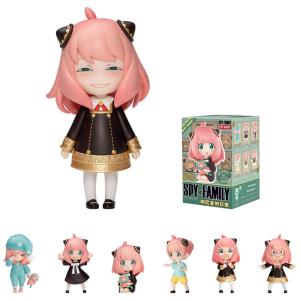 Blind Box,Mini Bonecos da Série Espiã Familiar Vida Diária da POP MART - Embalagem Surpresa com Miniaturas de Ação Aleatórias - Coleção de