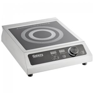 Placa de Indução Aço Inox Bancada Galaxy GICS18 1800W 120V