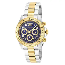 Relógio Masculino Speedway, Invicta ZG 17028, Prata e Dourado