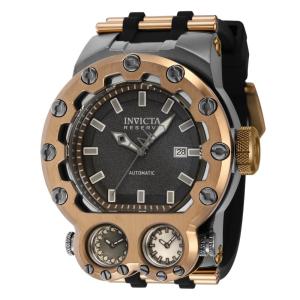 Relgio Masculino Reserva Magnum Tria Automtico - 52mm. Preto. Cqui 43128