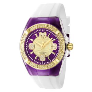 Relgio masculino TechnoMarine Cruise Swiss Ronda 763 calibre - 44,5 mm. Branco TM-121228