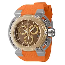 Relgio masculino calibre X-Wing Swiss ETA G10.212 das Foras da Coalizo - 46 mm. Laranja 45328