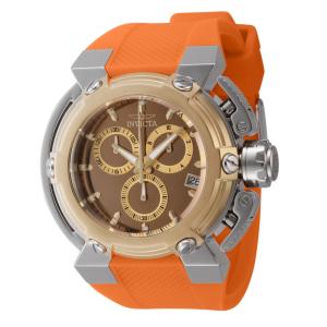 Relgio masculino calibre X-Wing Swiss ETA G10.212 das Foras da Coalizo - 46 mm. Laranja 45328