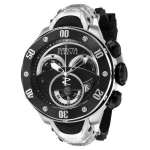 Relgio masculino reserva Kraken Swiss Ronda Z60 calibre - 54 mm. Ao. Preto 36328