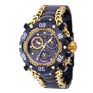Relógio Feminino com Diamante de 0,58 Quilates, Ouro, Roxo 41428