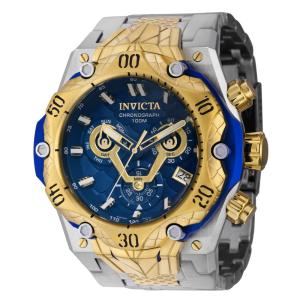 Relgio masculino Venom Swiss Ronda Z60 calibre - 54 mm. Ao. Ouro 37628