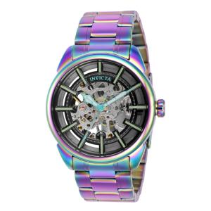 Relgio mecnico vintage masculino - 42 mm. Iridescente 37928