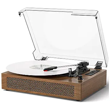 Toca-Discos de Vinil 3 Velocidades