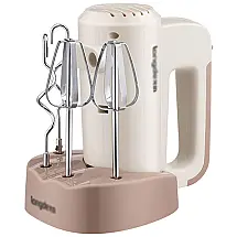 Batedeira de Mão Elétrica com 5 Velocidades, 125W, 110v, SUNDAY HOME, Bege