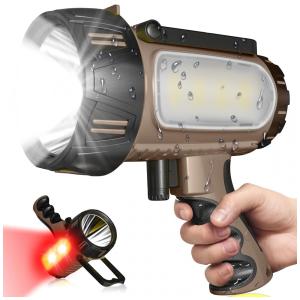 Lanterna Recarregável Super Brilhante 2025 Novo Modelo, Lanterna de Alto Desempenho, Luz de Destaque de Alta Capacidade para Uso