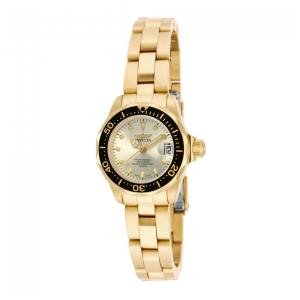 Relógio Feminino Pro Diver, Invicta 17038, Dourado e Preto