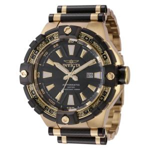 Relgio Masculino Bolt Automtico - 54mm. Ouro. Preto 38138