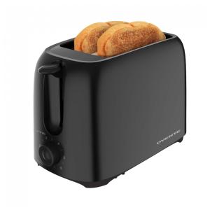 Torradeira Elétrica 2 Fatias com 6 Níveis de Tostagem e Bandeja de Migalhas Removível, 110V 700W, OVENTE TP2210B, Preto