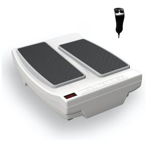 PRO Mini Simulador de Caminhada Motorizado para Idosos Ideal para Circulação das Pernas, LEGXERCISE, Branco