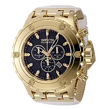 Relgio masculino reserva Subaqua Swiss Ronda 5040.D calibre - 52 mm. Branco. Ouro 44738