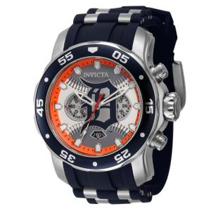 Relgio masculino MLB Detroit Tigers - 48 mm. Ao. Azul 42838