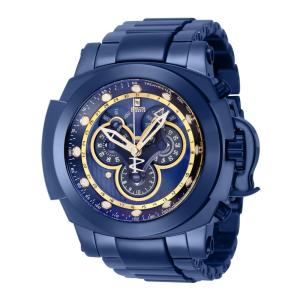 Relógio Masculino Reserve Jason Taylor com Mostrador Madrepérola, Invicta 39838, Azul Escuro