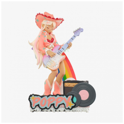 Peach Riot Rainbow Riot FigurinePoppy Pop Mart Caixa Surpresa
