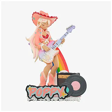 Peach Riot Rainbow Riot FigurinePoppy