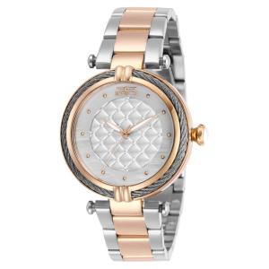 Relógio Feminino de Quartzo Bolt, Invicta 28938, Prata e Ouro Rosa