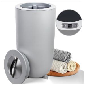 Aquecedor de Toalha Elétrico até 2 Toalhas com Temporizador e Desligamento Automático, 110V, AZOUTDOOR, Cinza