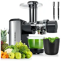 Centrífuga de Frutas, Aço Inoxidável, 150W, 110v, FREIHAFEN, Prateado