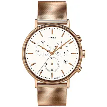 Relógio Masculino Analógico TW27200VQ Automático, TW27200VQ, TIMEX TW27200VQ, Dourado