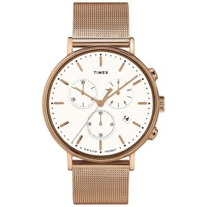Relógio Masculino Analógico TW27200VQ Automático, TW27200VQ, TIMEX TW27200VQ, Dourado